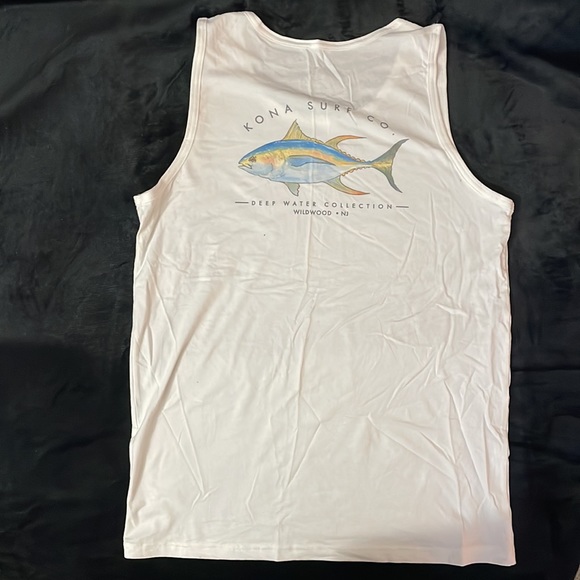 Kona Surf NJ - Tank Top - White - L - Picture 2 of 4